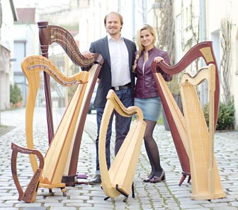 Marion und Stefan Hensel Harfe